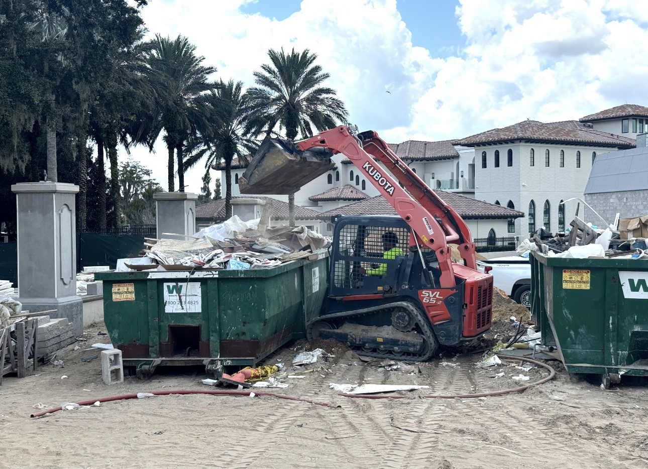 Field documentation of marble and stone construction work managed by Eduardo Munoz Perez JR